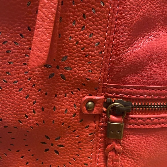 The Sak Vibrant Coral Hobo Bag - Picture 9 of 10